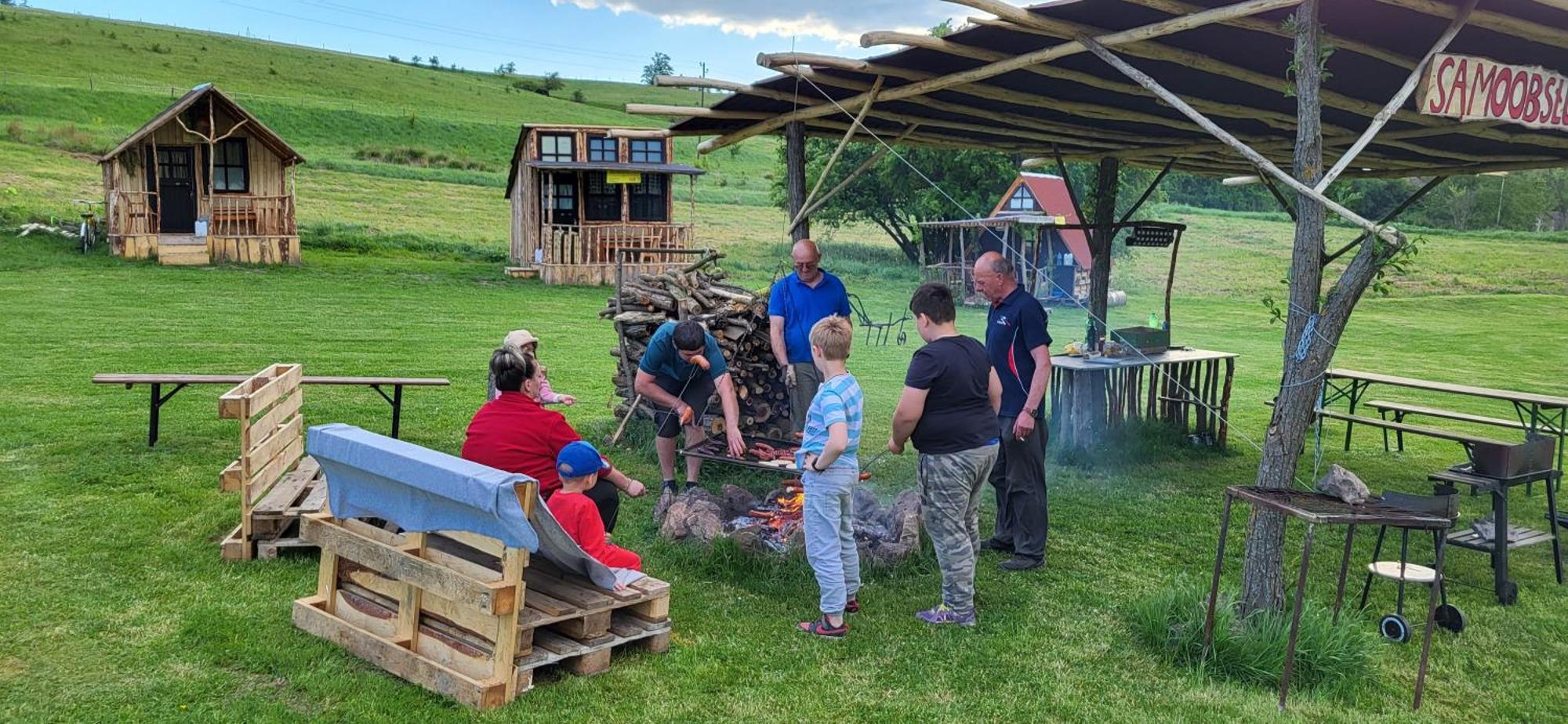 Altana Letnia Nr2 - Herbergerowka Agroturystyka Na Wsi Sloszow 외부 사진